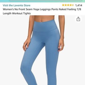 amazon blue leggings